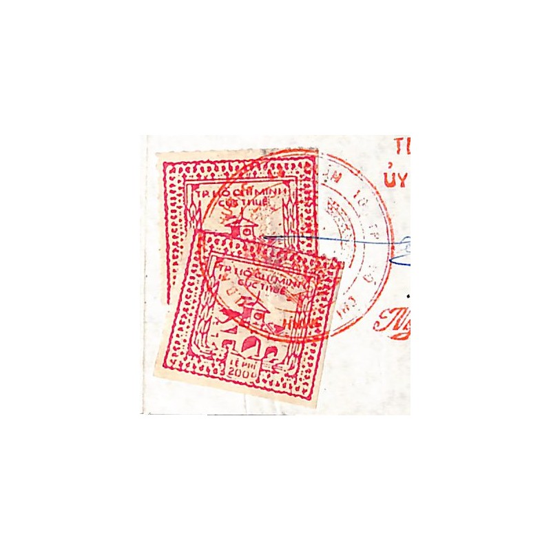 Hô Chi Minh city Viet Nam timbre fiscal