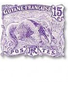 Guyane histoire postale lettres, timbres-Tropiques collections
